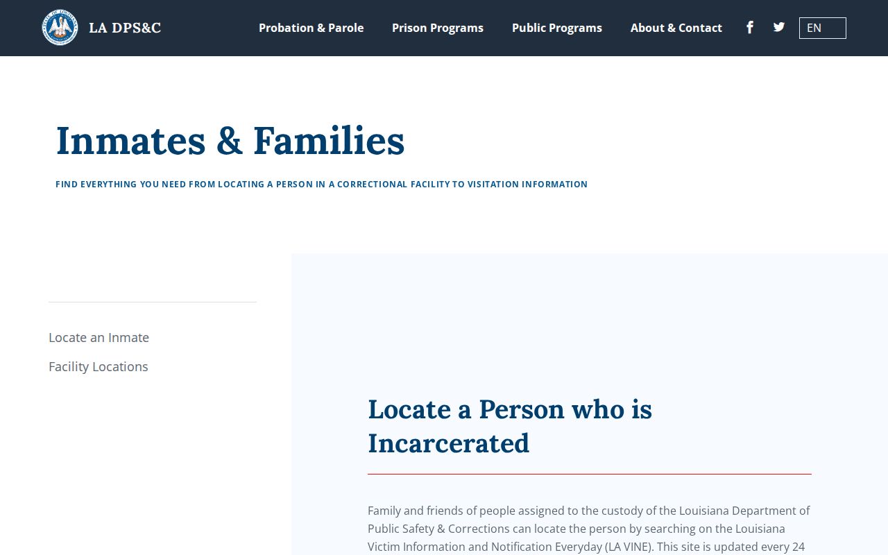 Iberville Parish arrest lookup Louisiana DPS and Corrections locator information